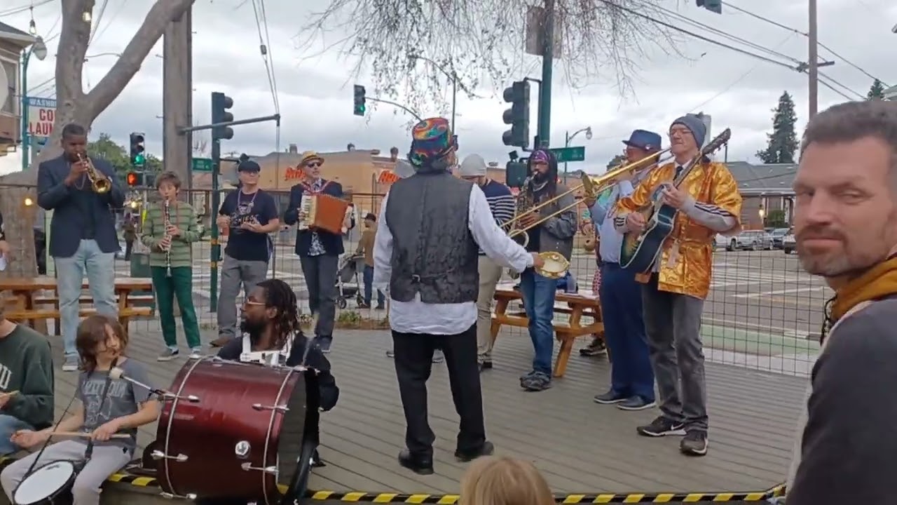 Iko Iko - Mardi Gras - Park Street (Alameda, CA) 2026 02 14 with Benevolent Band
