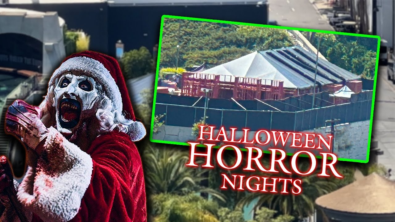 Halloween Horror Night 2025 UPDATE NEW MAZE LOCATIONS! HHN Construction