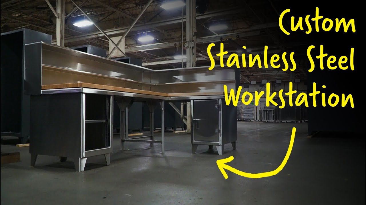 Custom Stainless Steel Workstation | Strong Hold