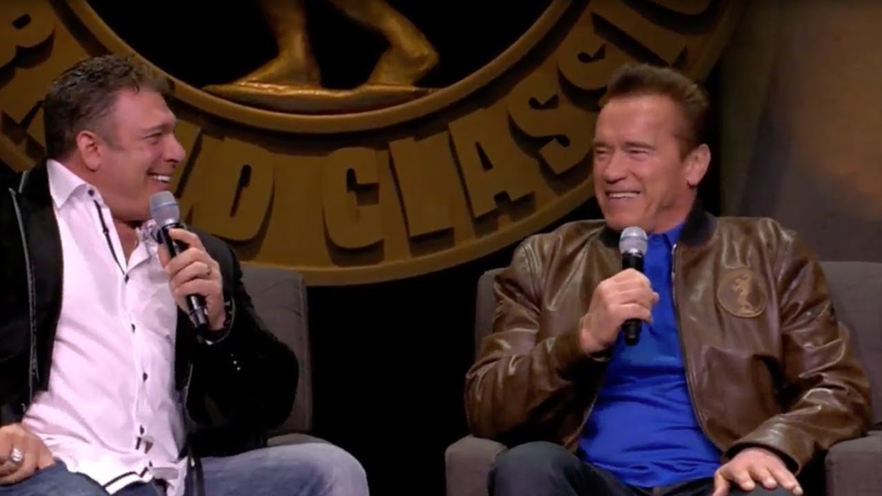 Arnold Sunday Showcase & Coffee With The Champions - Interviews