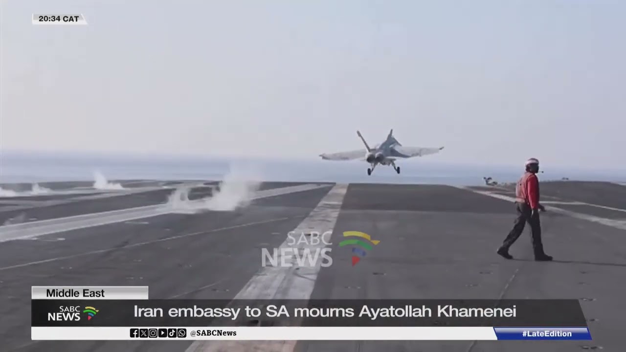 Middle East Conflict | Iranian embassy to SA mourns Ayatollah Khamenei