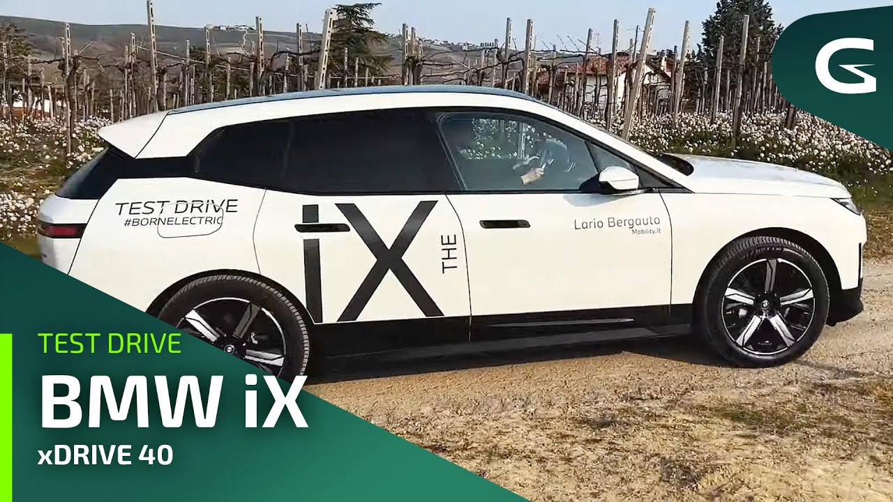 Prova su strada della BMW iX xDRIVE40