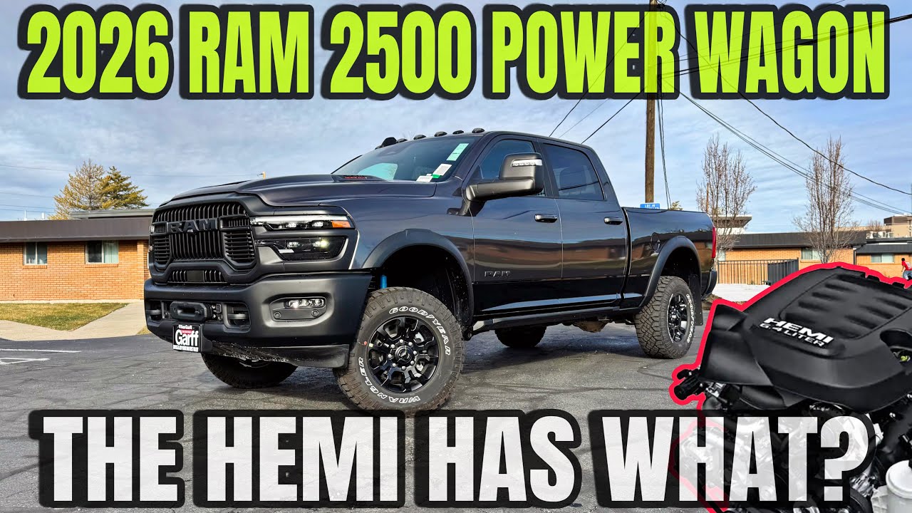 RAM 2500 Power Wagon 2026 года: Согласны ли вы с этими изменениями?