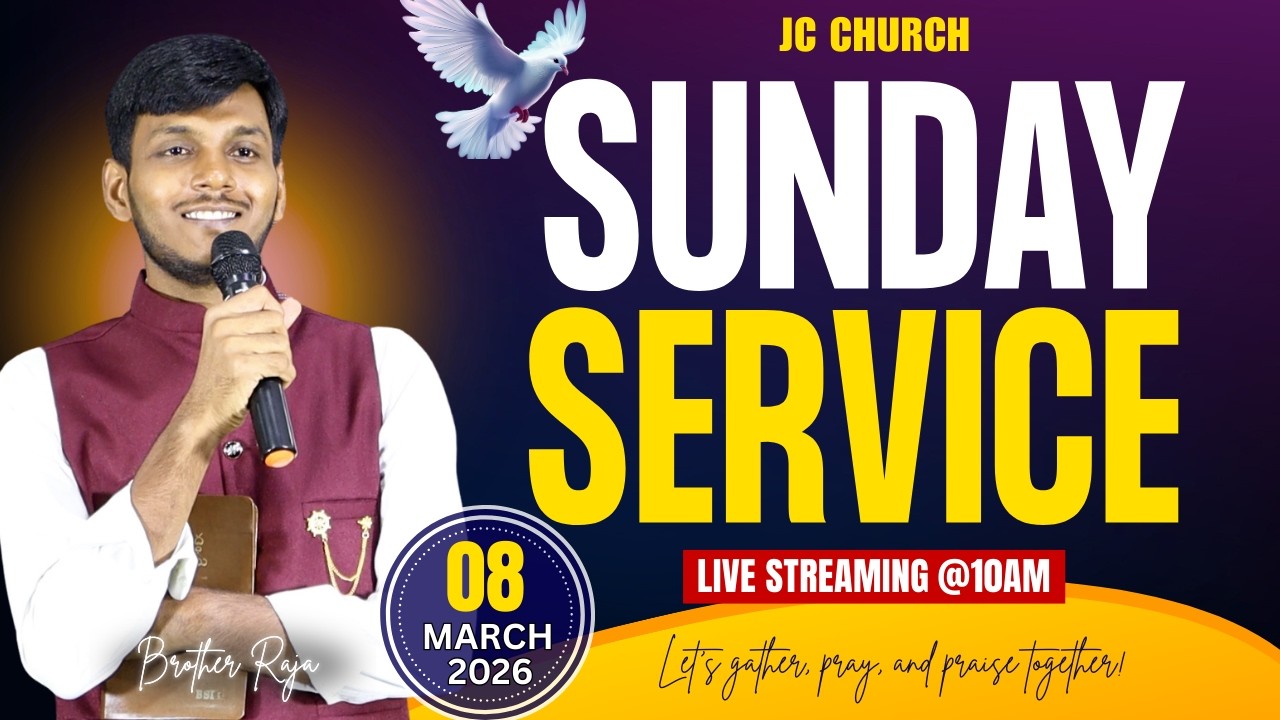 ఆదివారం ఆరాధన - Live Worship at JC Church Hyderabad