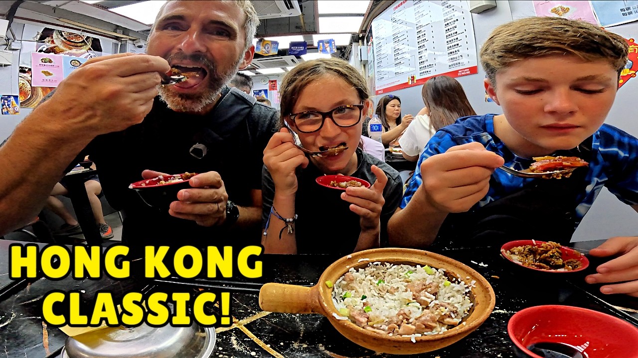 Temple Street Night Market: Claypot Rice, Fortune Tellers... and a Kids Bargain Hunt 🇭🇰
