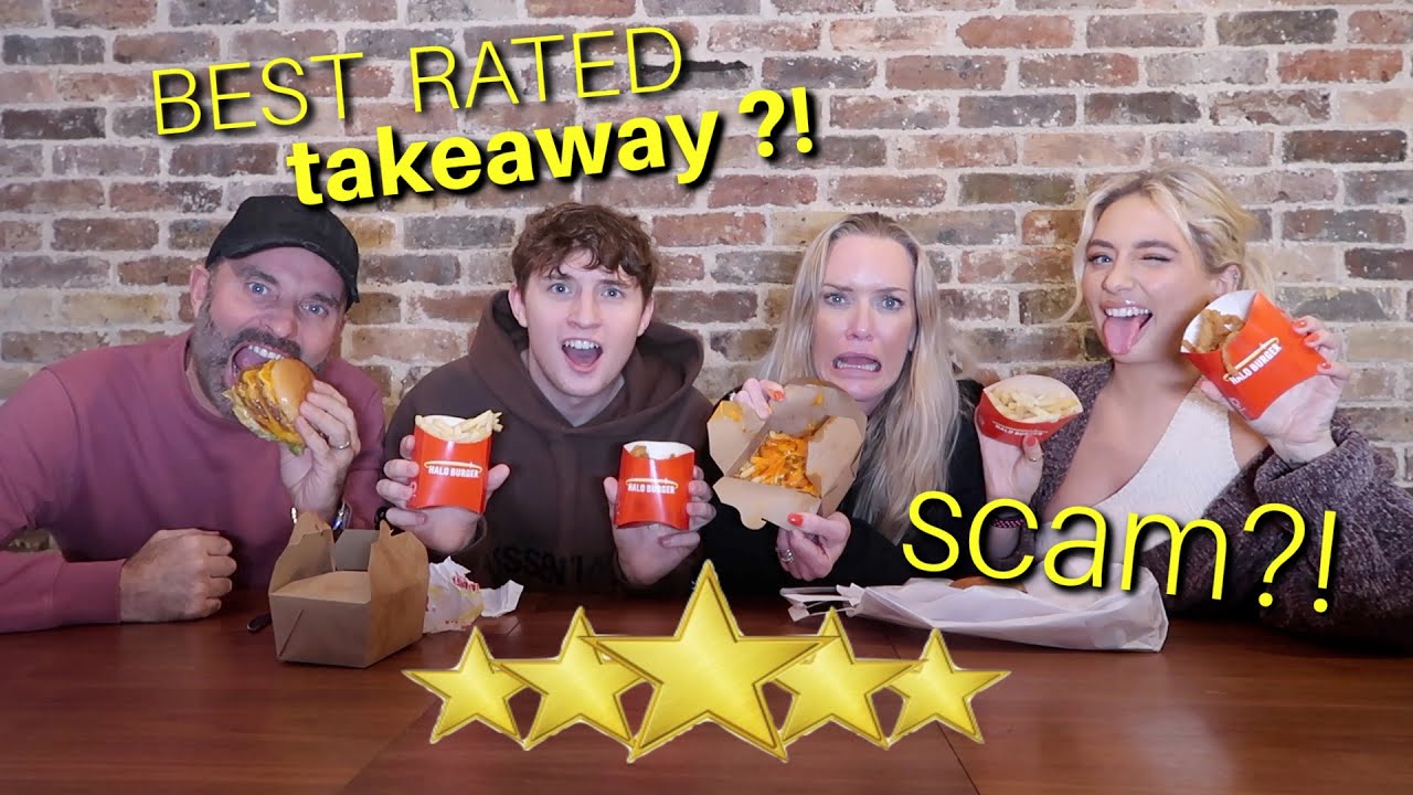 WE ATE THE BEST RATED TAKEAWAY FROM UBER EATS!! (SCAM?)