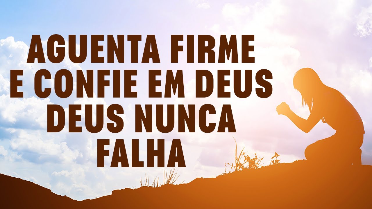Aguente firme e confie em Deus - Deus tem lindas surpresas para te abençoar. Não ignore esta...