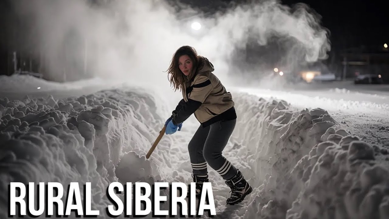 Our Village in SIBERIA Was Buried In Snow Overnight❄️Cooking Goat Cheese & Enjoying Our Farm Life☃️