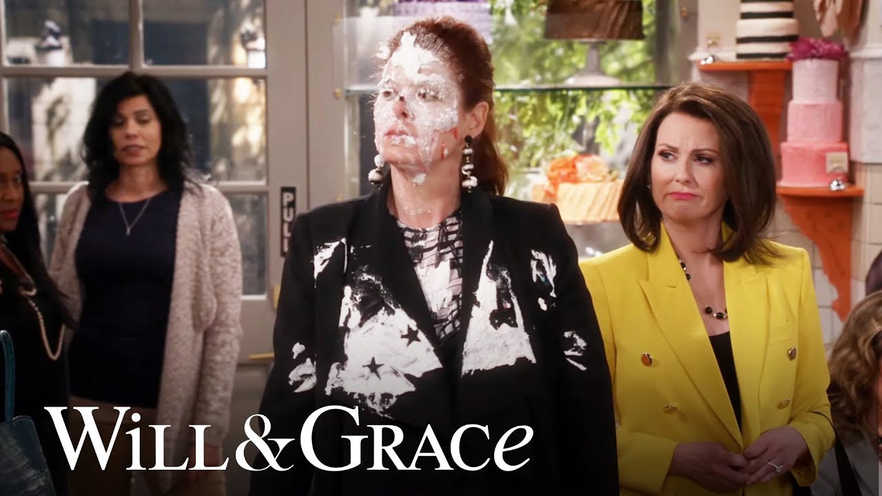 Grace ruins Karen's special cake | Will & Grace '17