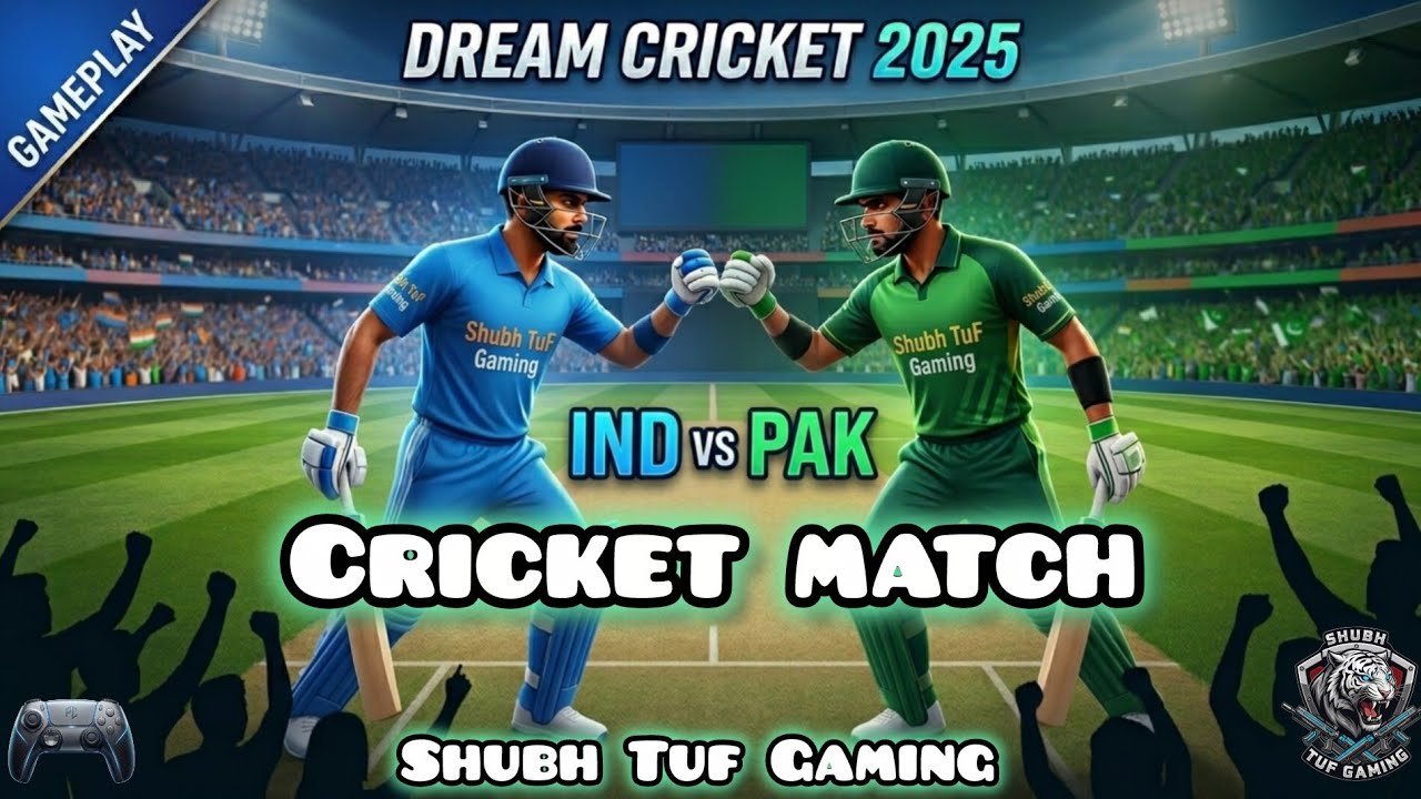 India Vs Pak World Cup 2026 Match Live T20 Gameplay |  #shortsfeed #cricket #indvspak #t20worldcup26