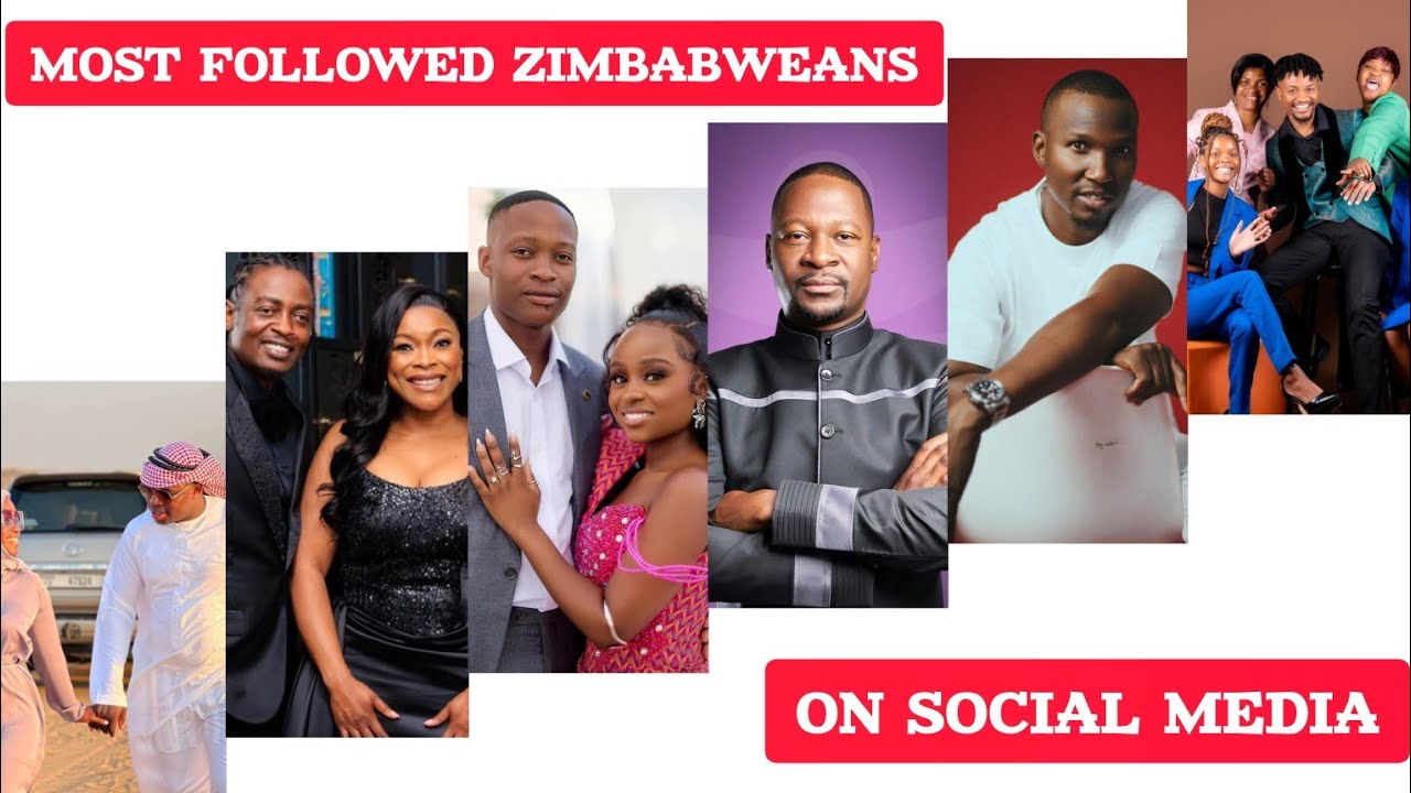 Most Followed Zimbabweans On Social Media.