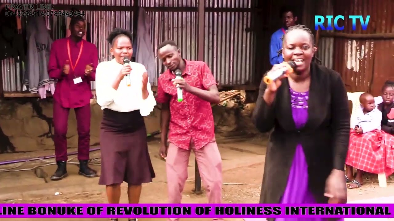 Day 2 prophetic open air with prophetess Evaline Bonuke