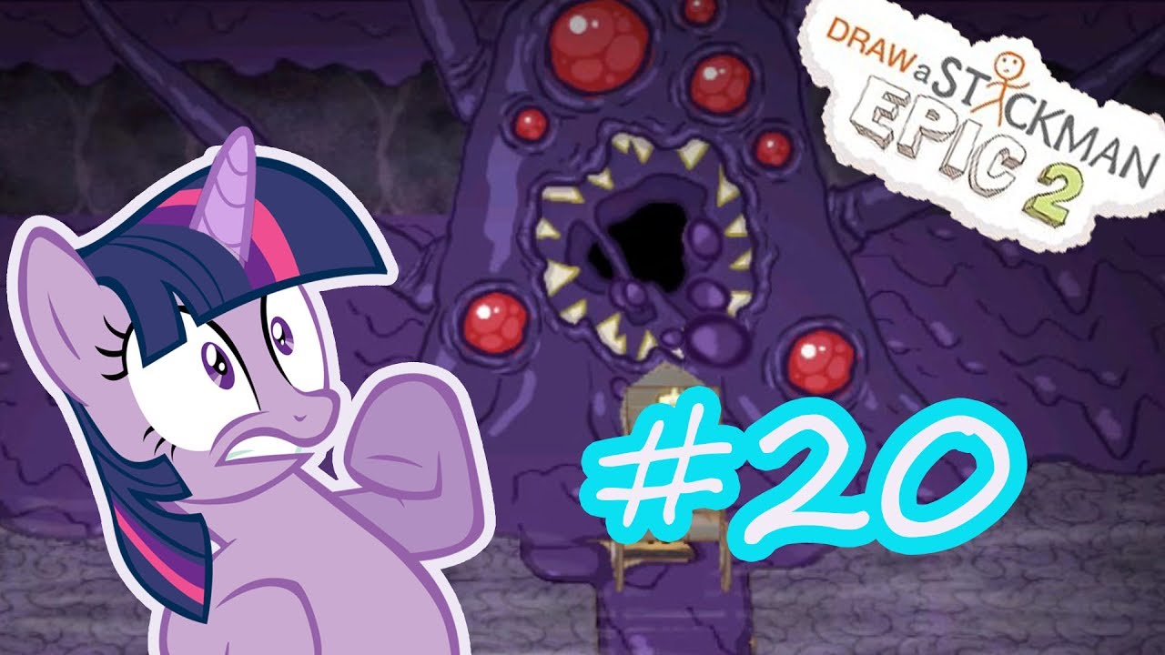 ПОБЕГ ИЗ ПОДЗЕМЕЛЬЯ #20. ТВАЙЛАЙТ И МОНСТР  в игре Draw a stickman