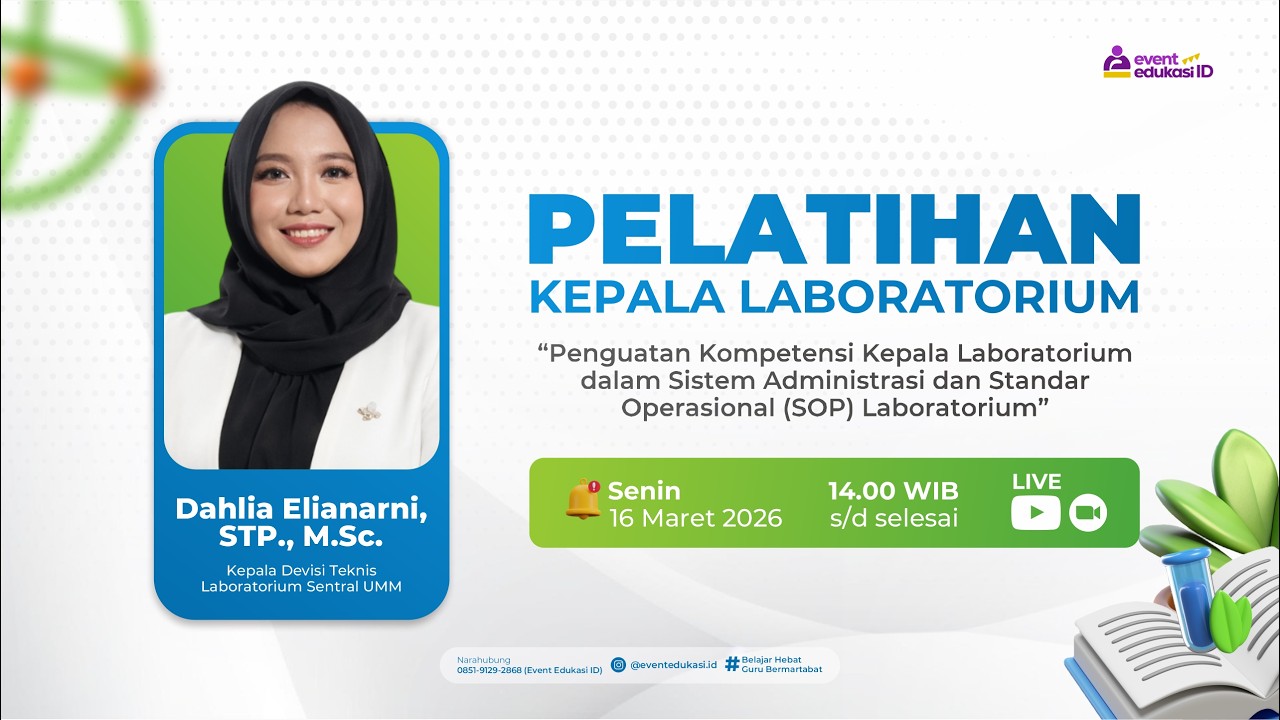 H1: Webinar Penguatan Kompetensi KA Laboratorium dalam Sistem Administrasi dan Standar Operasional