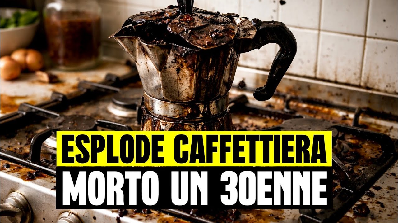 CAFFETTIERA ESPLODE: MORTO SUL COLPO UN 30ENNE DURANTE UNA FESTA DI MATRIMONIO 