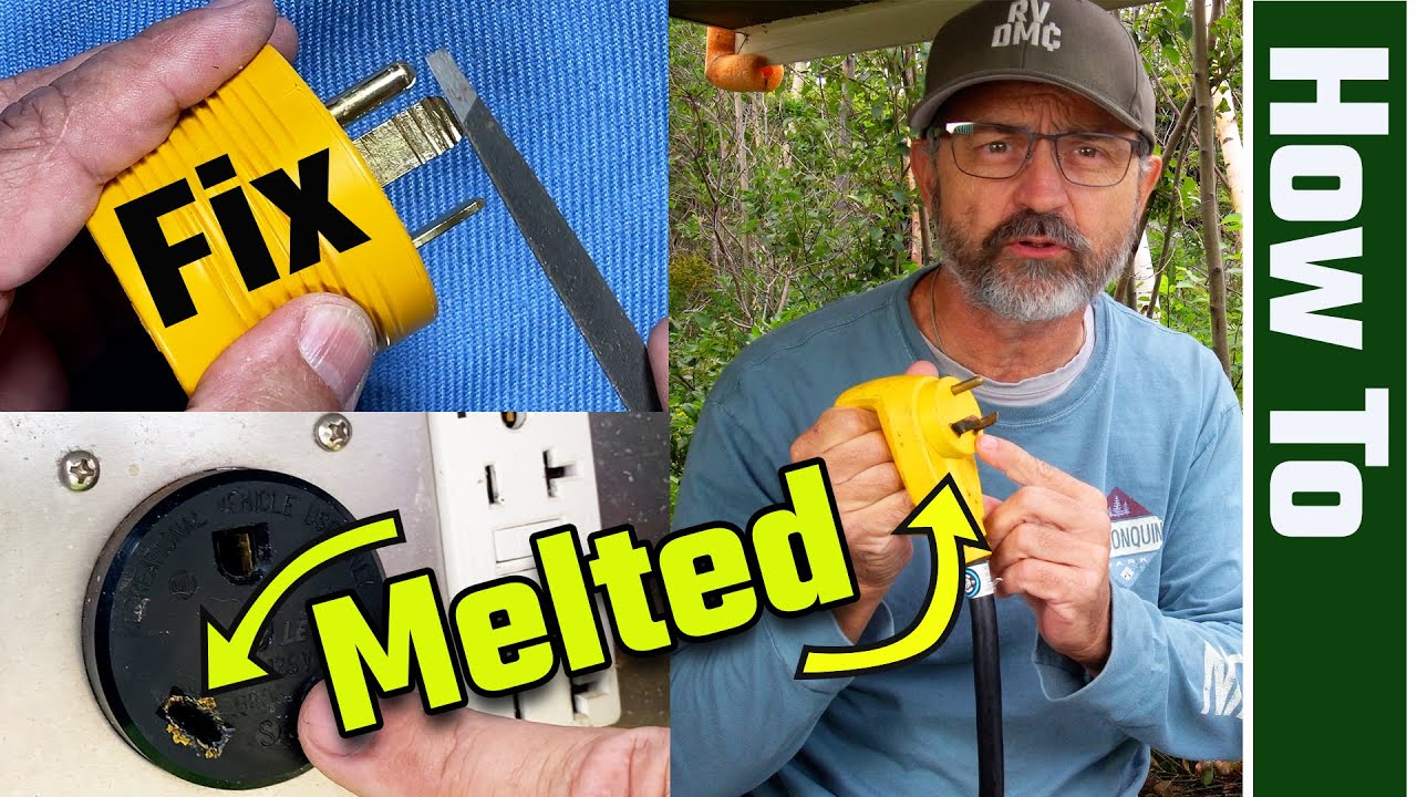 Dangerous RV Shore Power Plug, How to Fix (RV Living) 4K