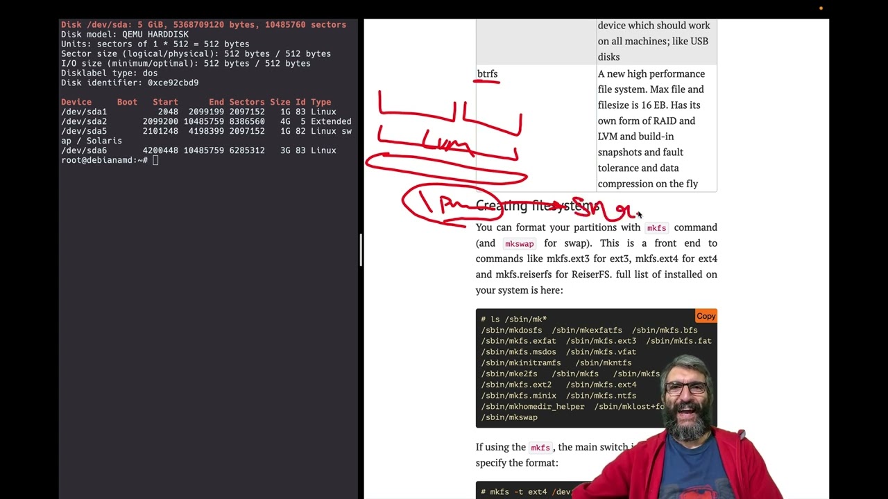 الپیک ۱ - ۰۴۰ - ماجول ۱۰۴.۱ (۲/۲) - پارتیشن بندی با اف.دیسک، جی.دیسک و پارتد
