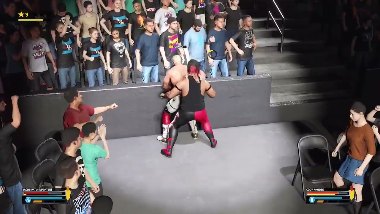 WWE 2k25 SNM Cody Rhodes Vs Jacob Fatu Livestream