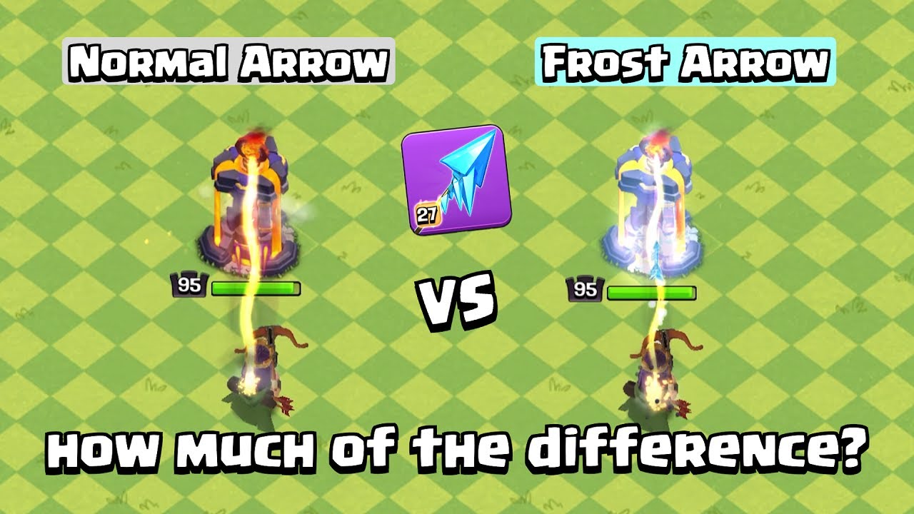 How Strong is MAX Frost Arrow? | Clash of Clans