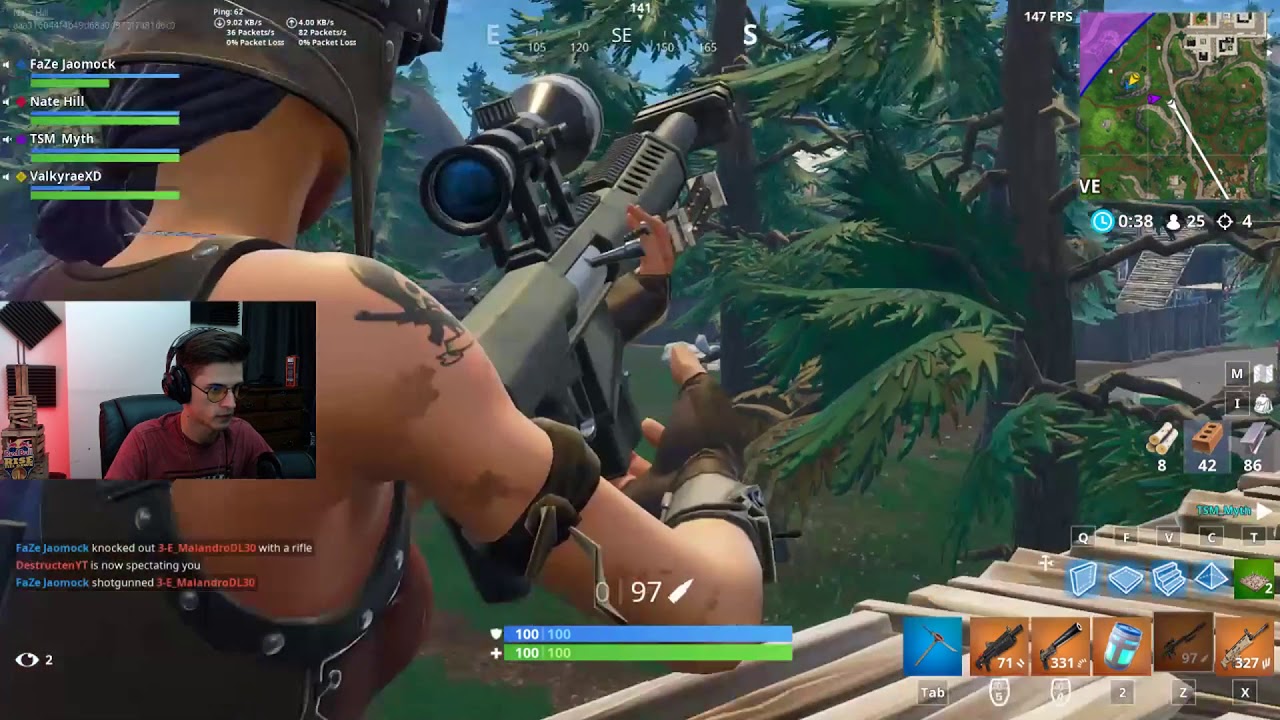 Hilarious Squads with Nate Hill, Myth, Valkyrae and Jaomock