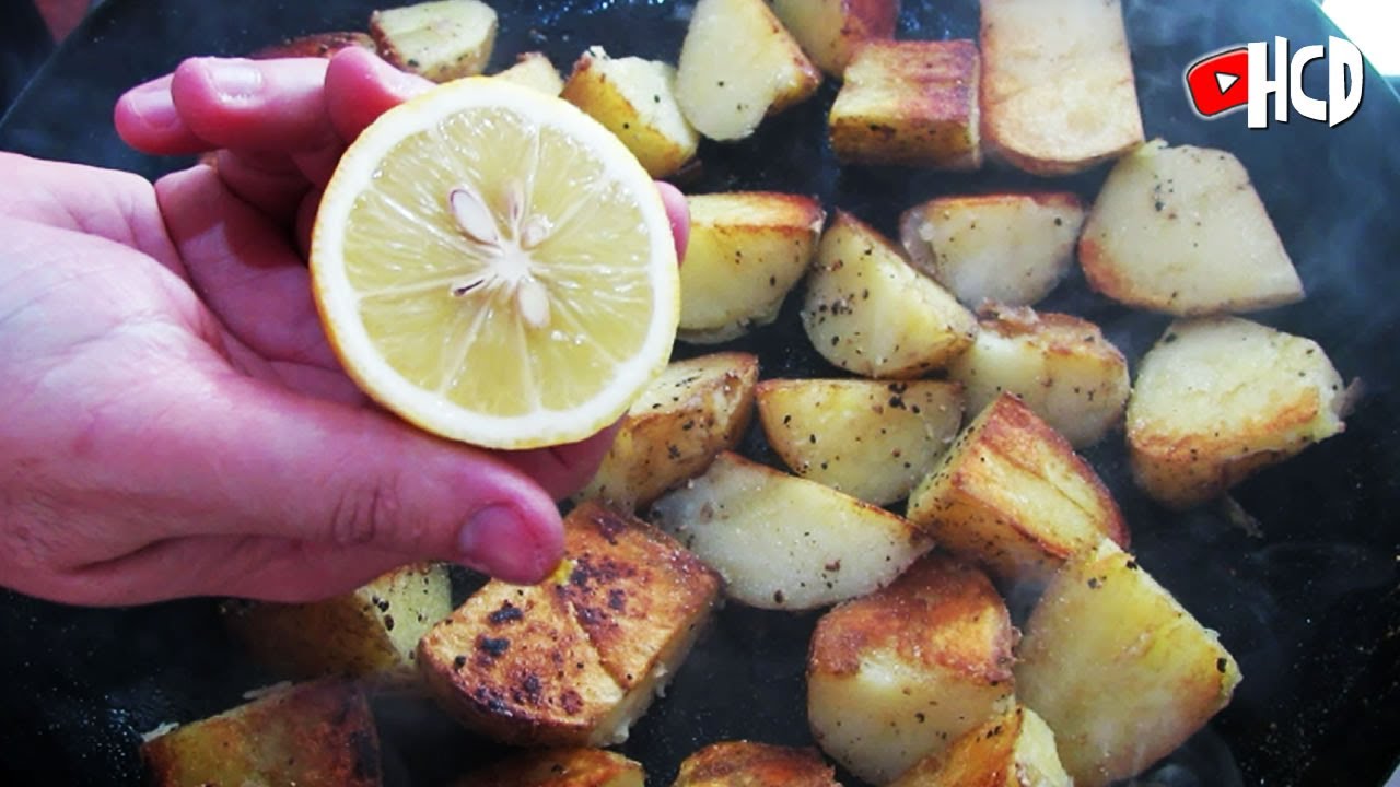 PAPAS salteadas al AJO y LIMON - FACIL y ECONOMICO