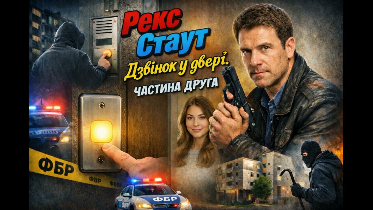 Дзвінок у двері Рекс Стаут чвстина 2#детектив #пригоди # роман