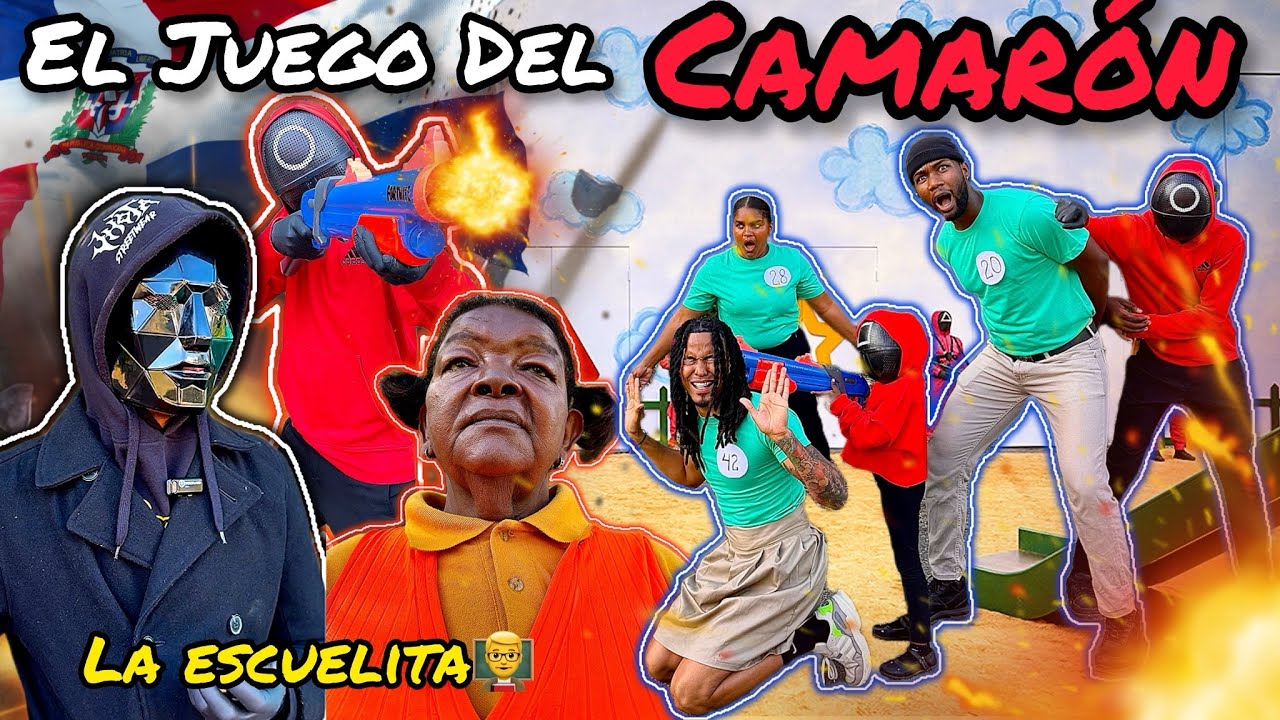 ¡EL JUEGO DEL CAMARÓN!🦐 | PARODIA: EL JUEGO DEL CALAMAR🐙🤣 | ¡LA ESCUELITA DE LA 42!👨🏾‍🏫 | [MASIORY]
