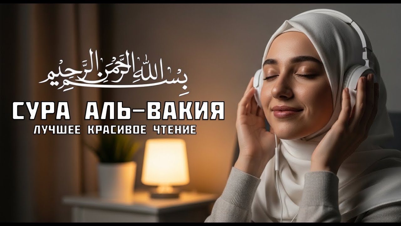 Сура Аль Аль Вакиа |  невероятно красивый муратталь  Священного Корана для духовного покоя