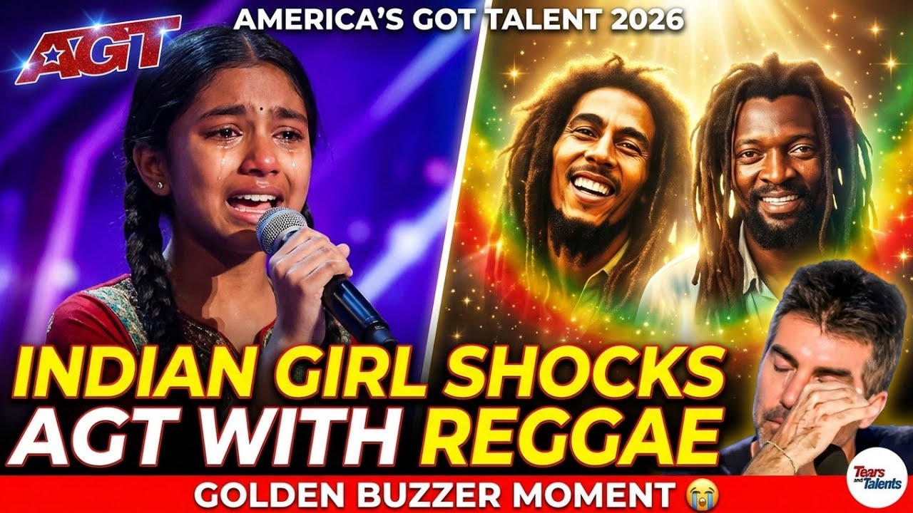 12-year-old Indian Rasta Girl Sings for Lucky Dube & Bob Marley at America's Got Talent Show 