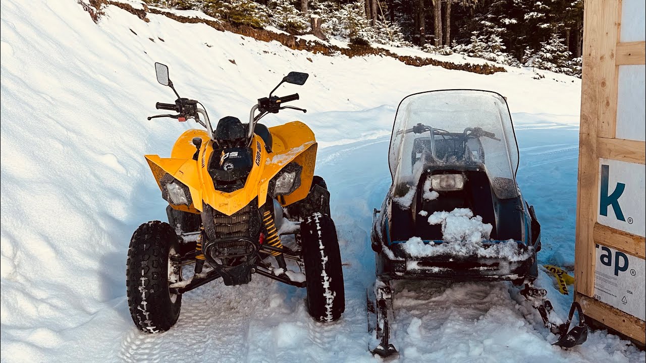 Skidoo + 4 roue = 🤘