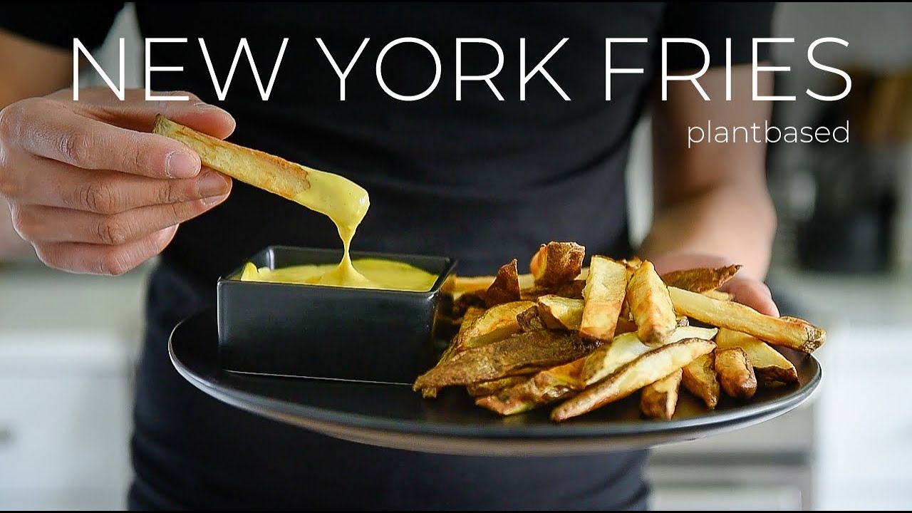 YES!!  Crispy baked New York Fries inspired + Cheese Sauce Recipe!