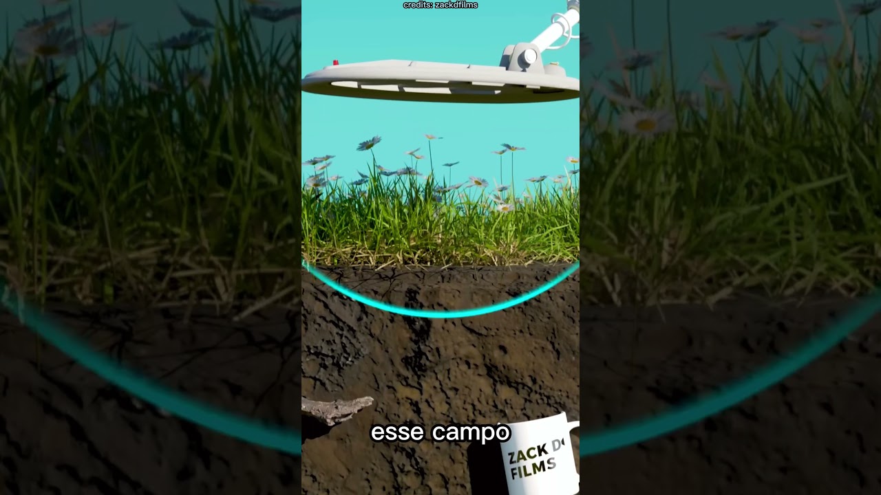 🧲 COMO FUNCIONA UM DETECTOR DE METAIS? 🔍✨  