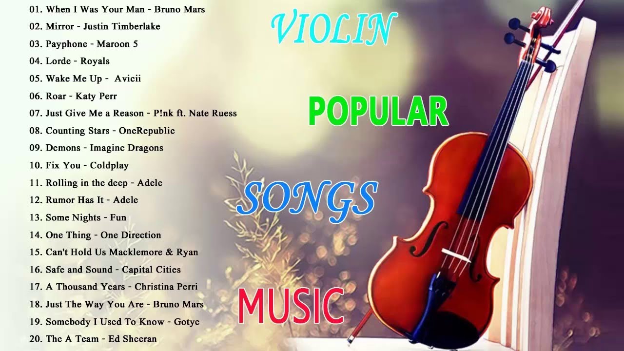 Best Instrumental Violin Covers 2018 || Most Popular Violin Covers of Popular Songs 2018