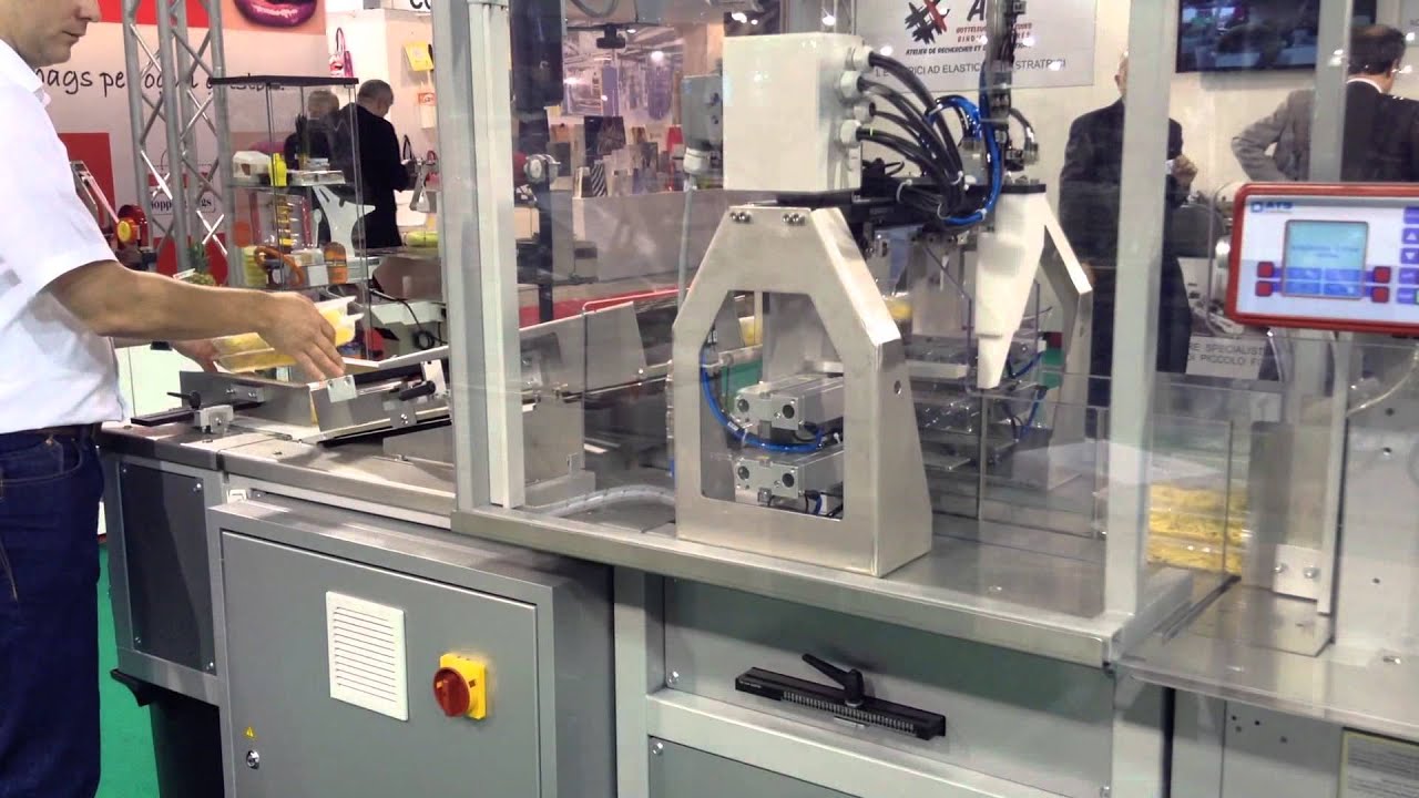 ATS Automata band&aacute;zsol&oacute; g&eacute;p műk&ouml;d&eacute;se - www.amcokft.hu (ATS Banding machine)