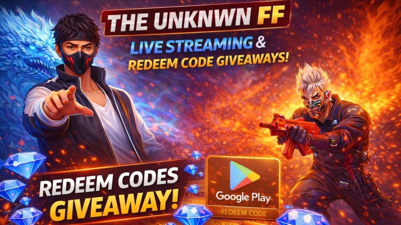 The Unknwn FF is on LIVE 💎| REDEEM CODE GIVEAWAY 🥇| TAMIL COMMENTARY🫡