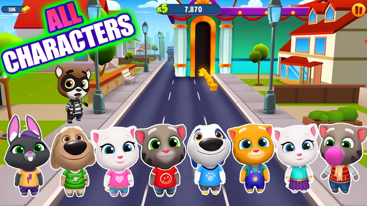 Talking Tom Gold Run Water Park 2026 🎉🌎 Все персонажи и уровни разблокированы 🔥