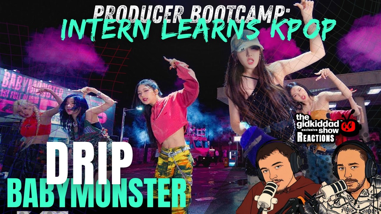 Producer Bootcamp: INTERN LEARNS K-POP - BABYMONSTER Drip MV Reaction