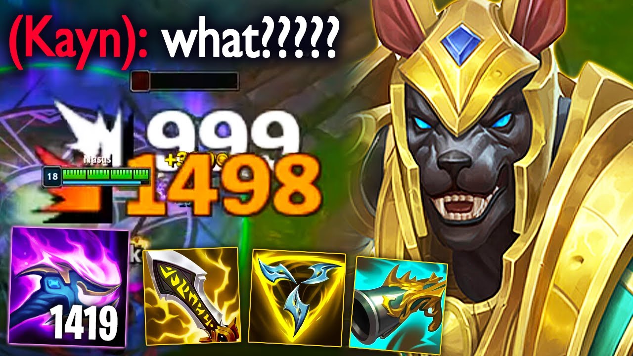 1,400 Stacků CRIT Nasus! 💀 (Každé Q = Oneshot)