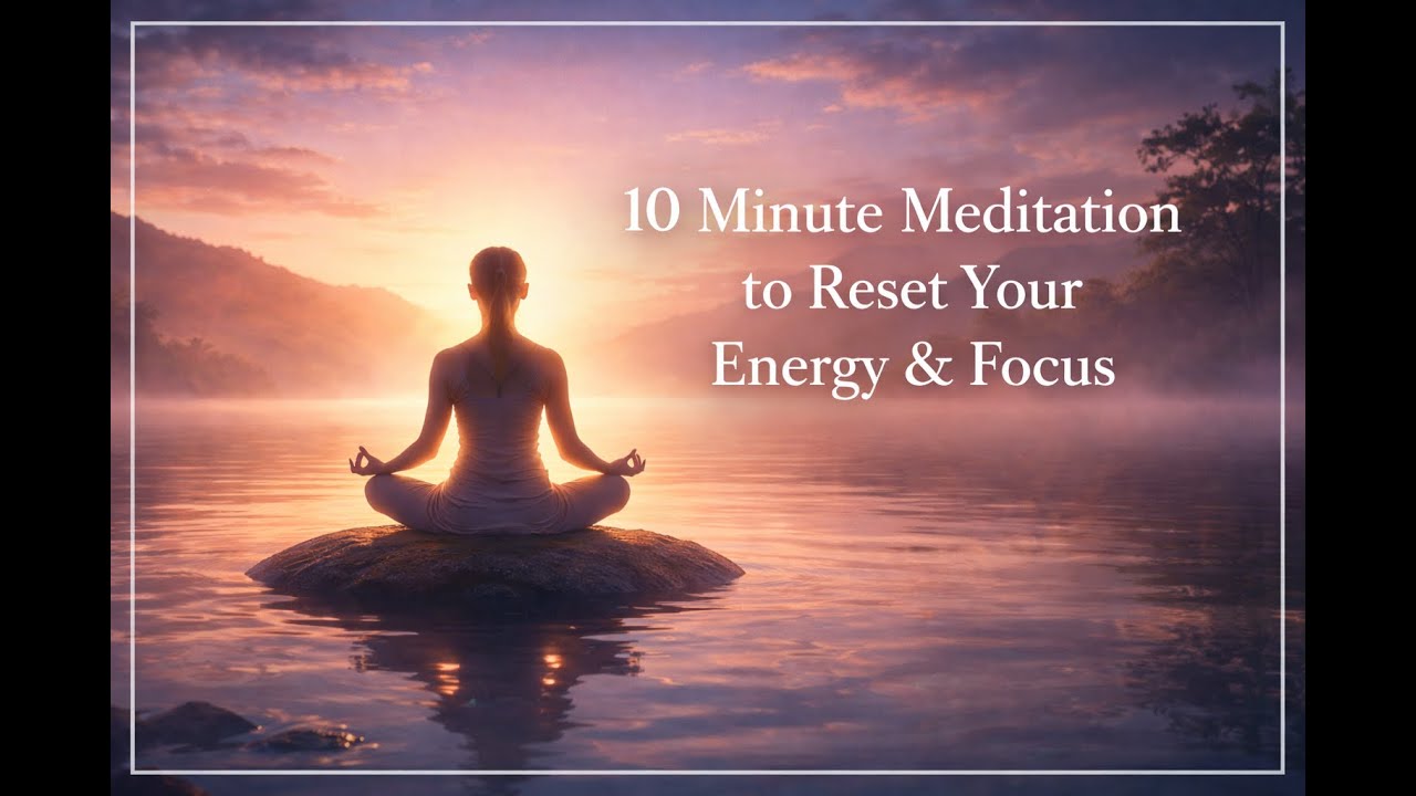 10 Minute Meditation to Reset Your Energy & Focus