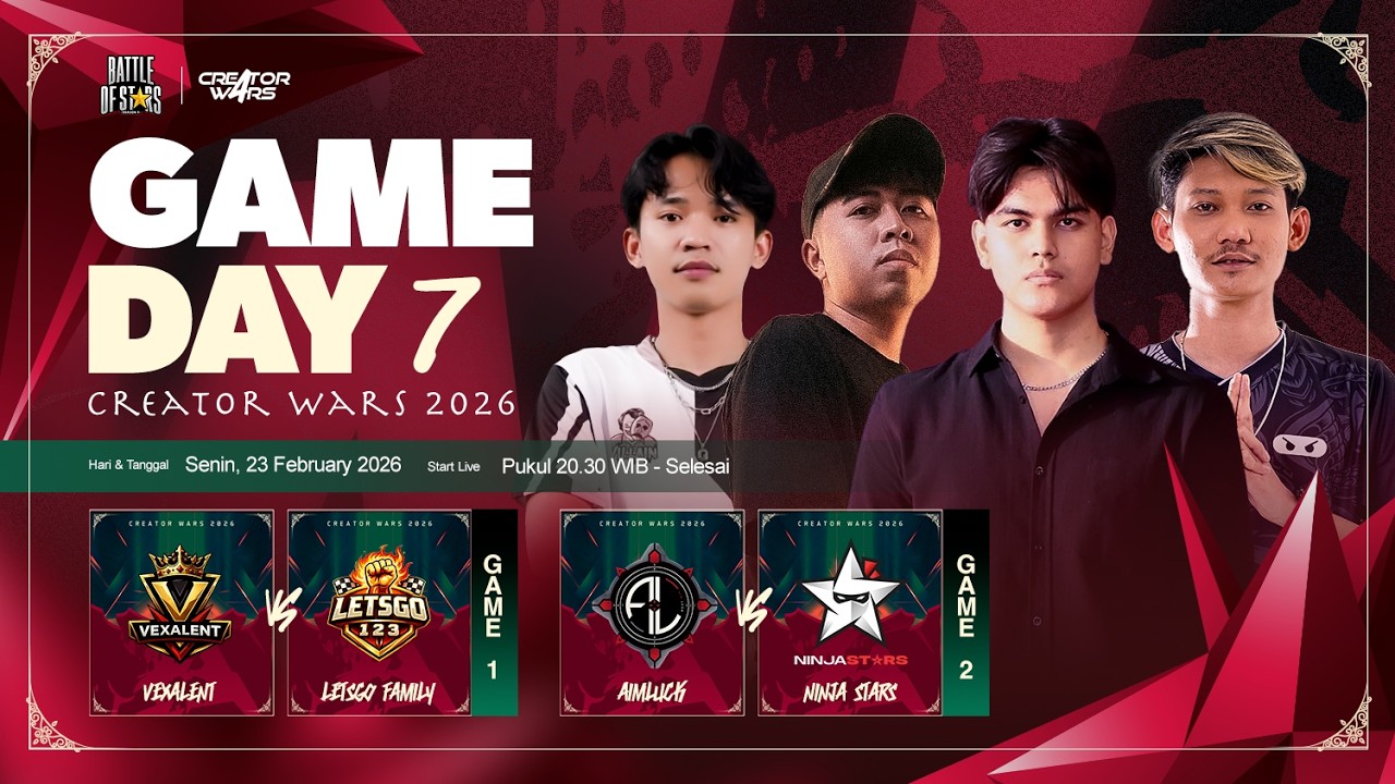 CREATOR WARS DAY 7 BATTLE OF STARS