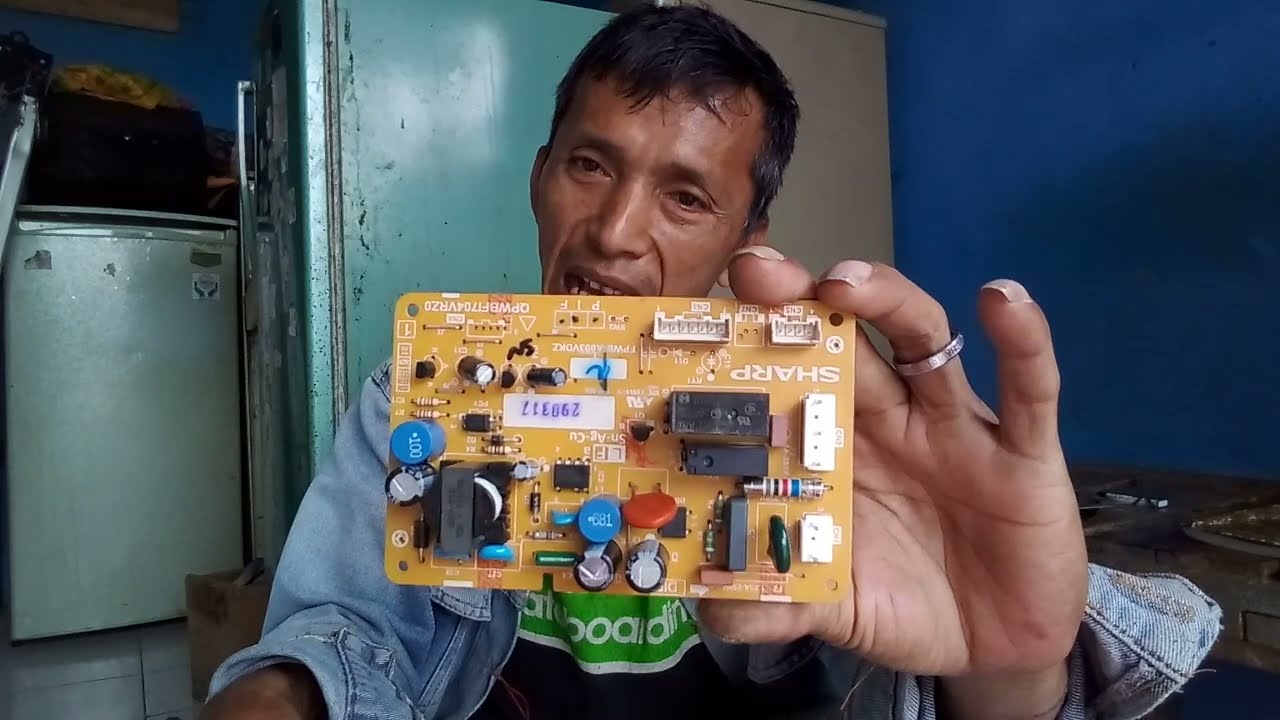 MENANGANI MODUL KULKAS SHARP 2 PINTU .MATI TOTAL@jackvolta575