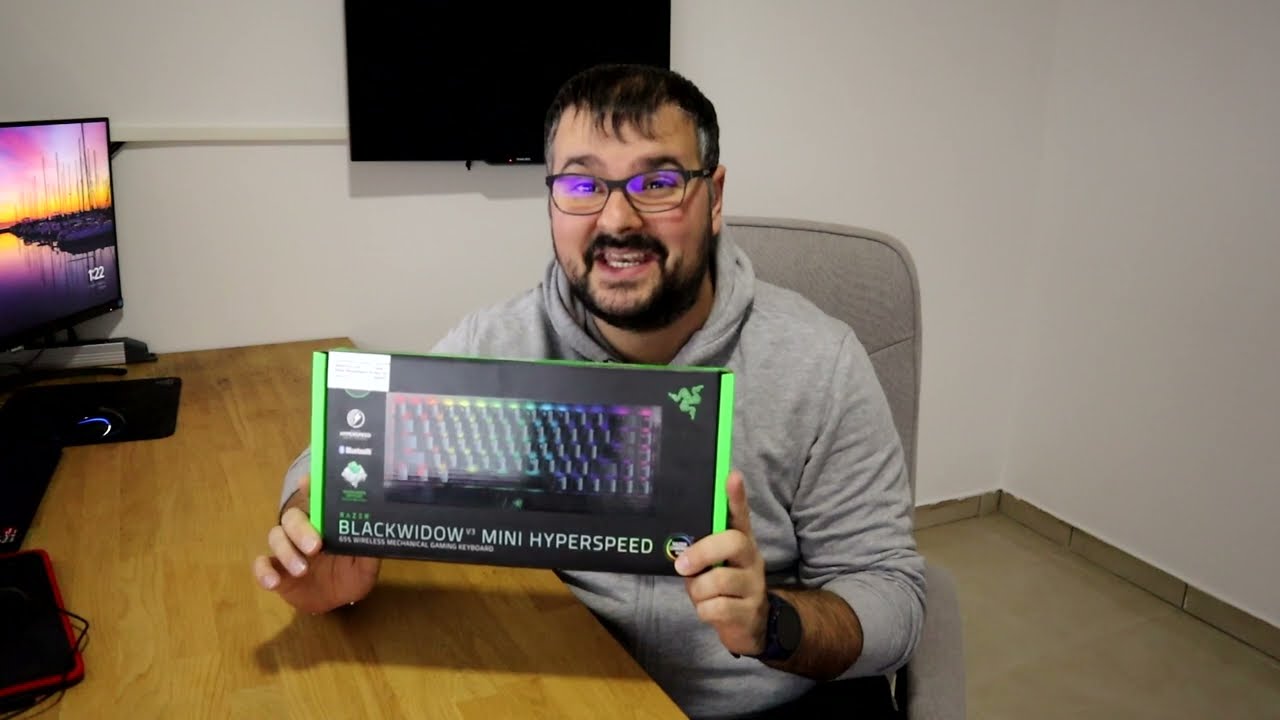Razer Blackwidow v3 Mini Hyperspeed, Unboxing, Recenzija, Prvi Utisak