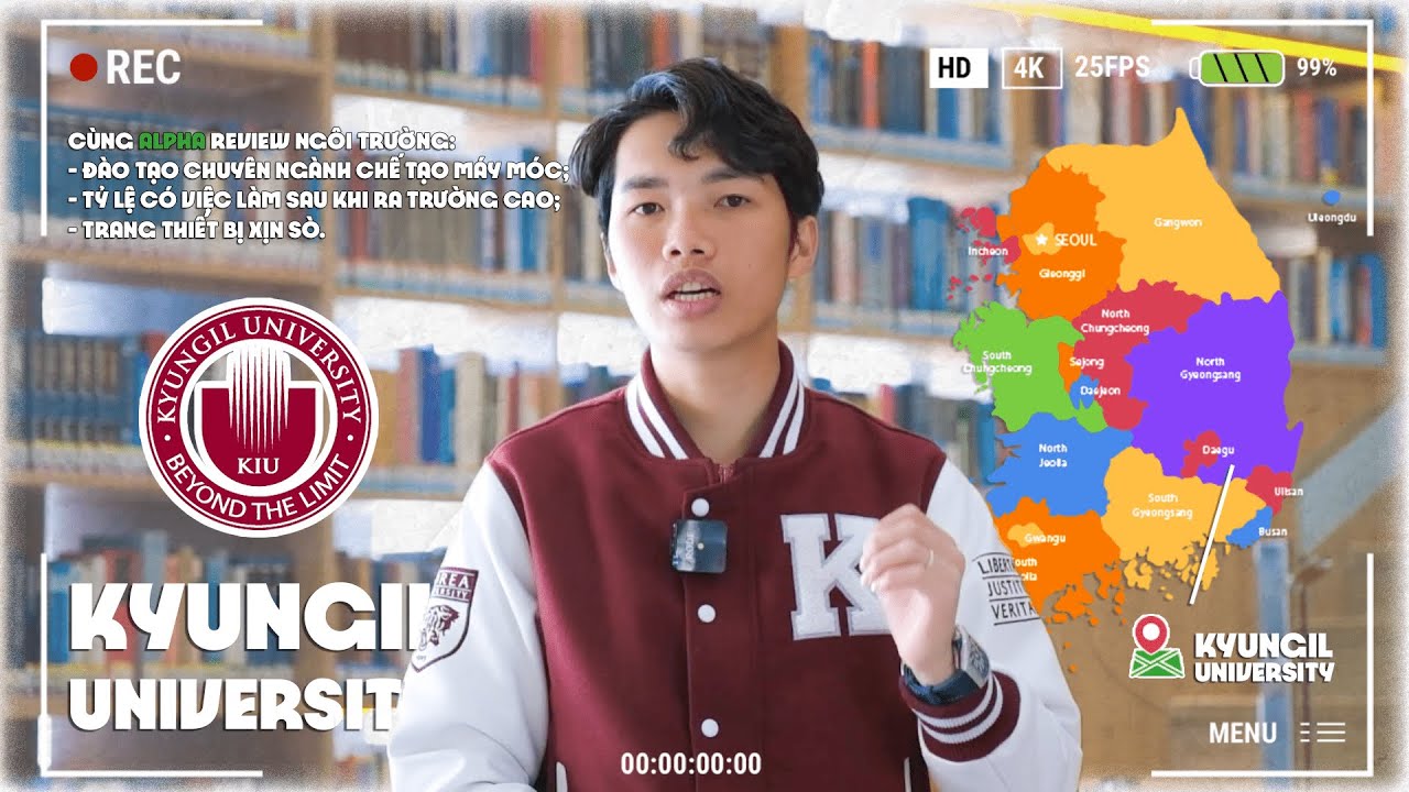 [REVIEW] Đại học Kyungil | Kyungil University | Trường Top 5 Gyeongsan