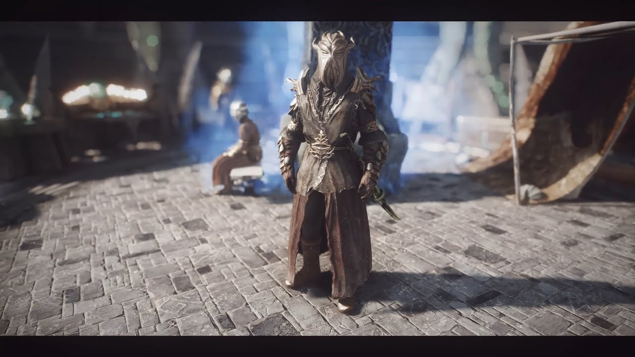 [SkyrimSE MOD] HDT-SMP Miraak Robes