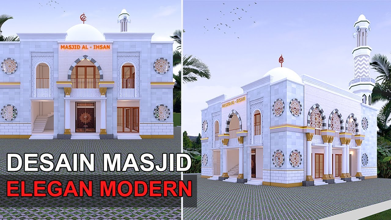 DESAIN MASJID 15X15METER KEPULAUAN SERIBU