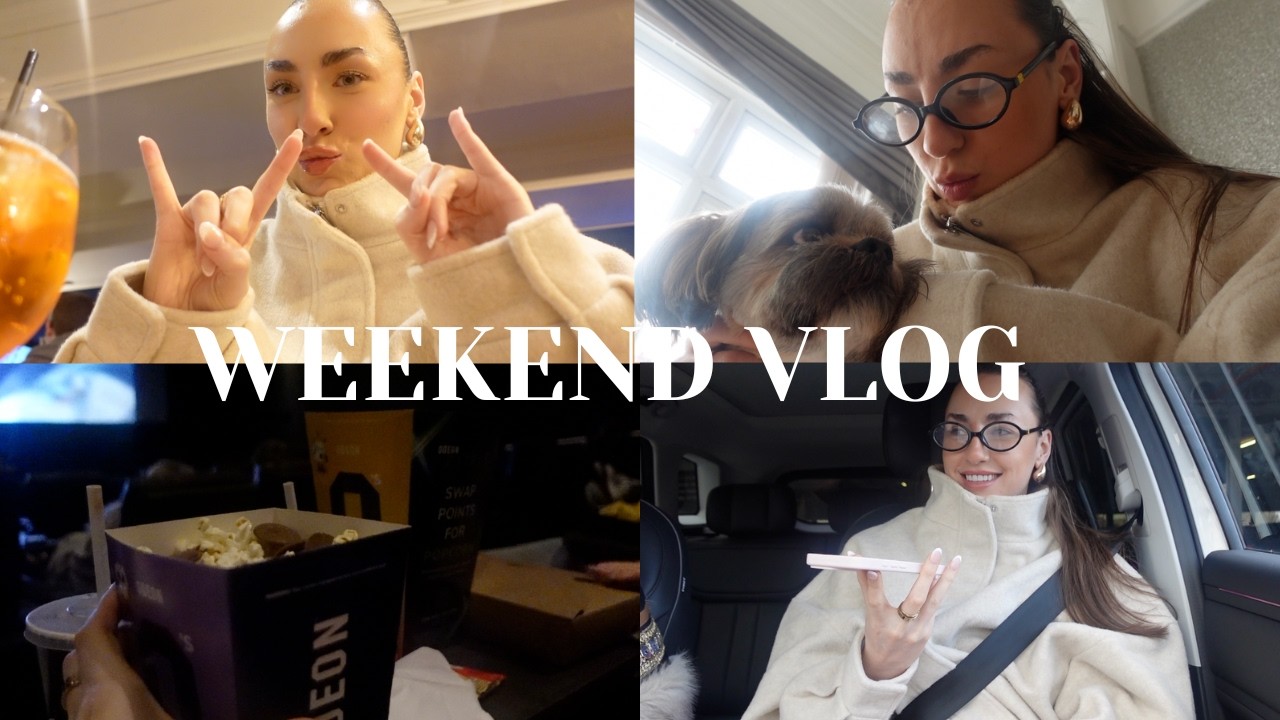 WEEKEND VLOG: wuthering heights, harry at the brits, m&s, trying aperol spritz again, nandos & more!