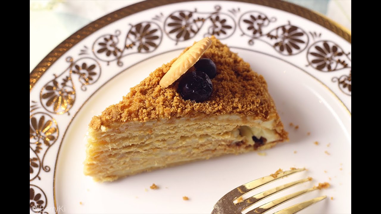 كيكة العسل الروسية | HONEY CAKE