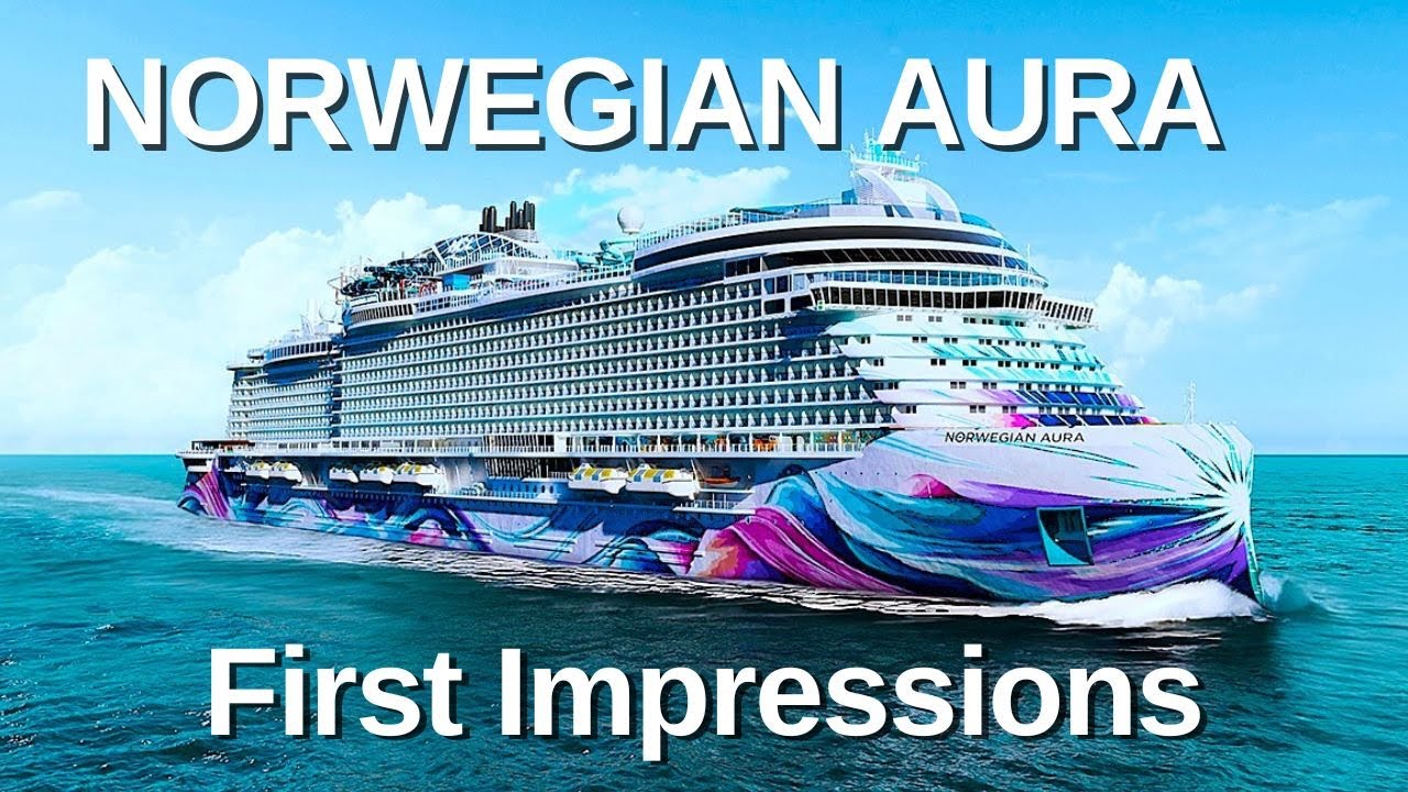 Первые впечатления от круизного лайнера NORWEGIAN AURA #круиз #круиз #круизнаяжизнь #ncl