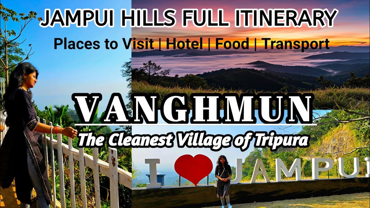 Vanghmun | The cleanest village of Tripura | Jampui hills tripura | ত্রিপুরার একমাত্র স্বচ্ছ গ্রাম