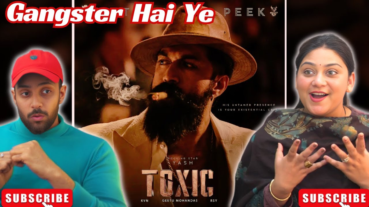 Toxic Birthday Peek Reaction | Rocking Star Yash | Geetu Mohandas | Reactions By S&S